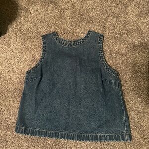 Abercrombie & Fitch Kids Denim Tank Top